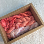 Ronghua making tools—400m Untwisted Unsplit Mulberry Silk Thread (bright bean paste)