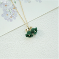Handmade Micro-Crochet—Christmas Limited Bell Necklace