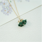 Handmade Micro-Crochet—Christmas Limited Bell Necklace