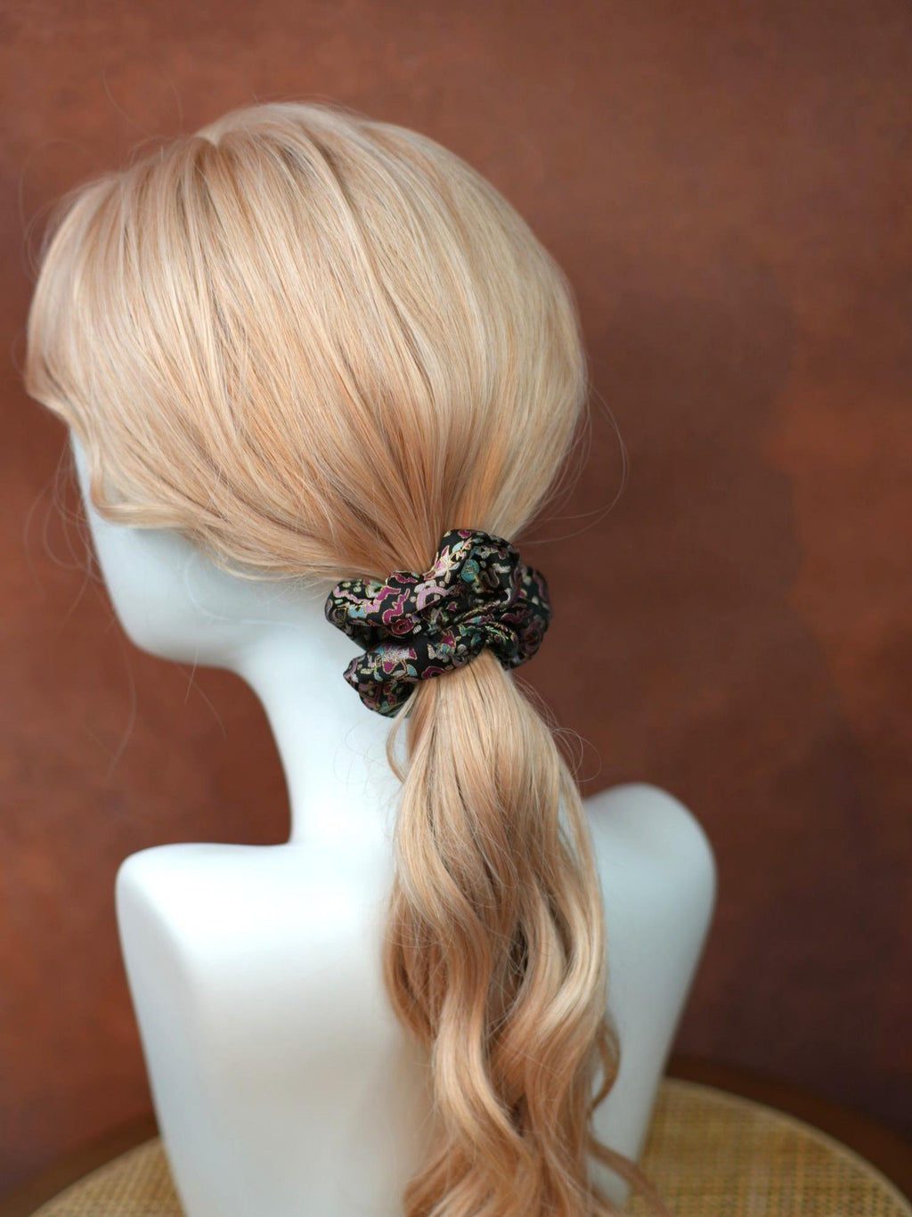 Handwoven Song Brocade—Hair Ties