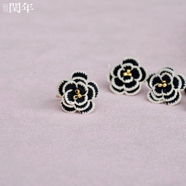 Handmade Micro-Crochet—Camellia Collection