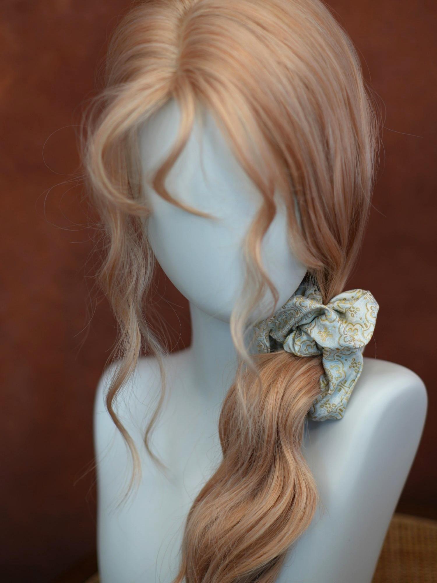 Handwoven Song Brocade—Mastercrafted Hair Ties