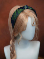 Handwoven Song Brocade—Double-Layered Hair Hoops