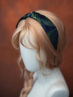 Handwoven Song Brocade—Double-Layered Hair Hoops