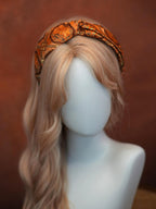 Handwoven Song Brocade—Double-Layered Hair Hoops