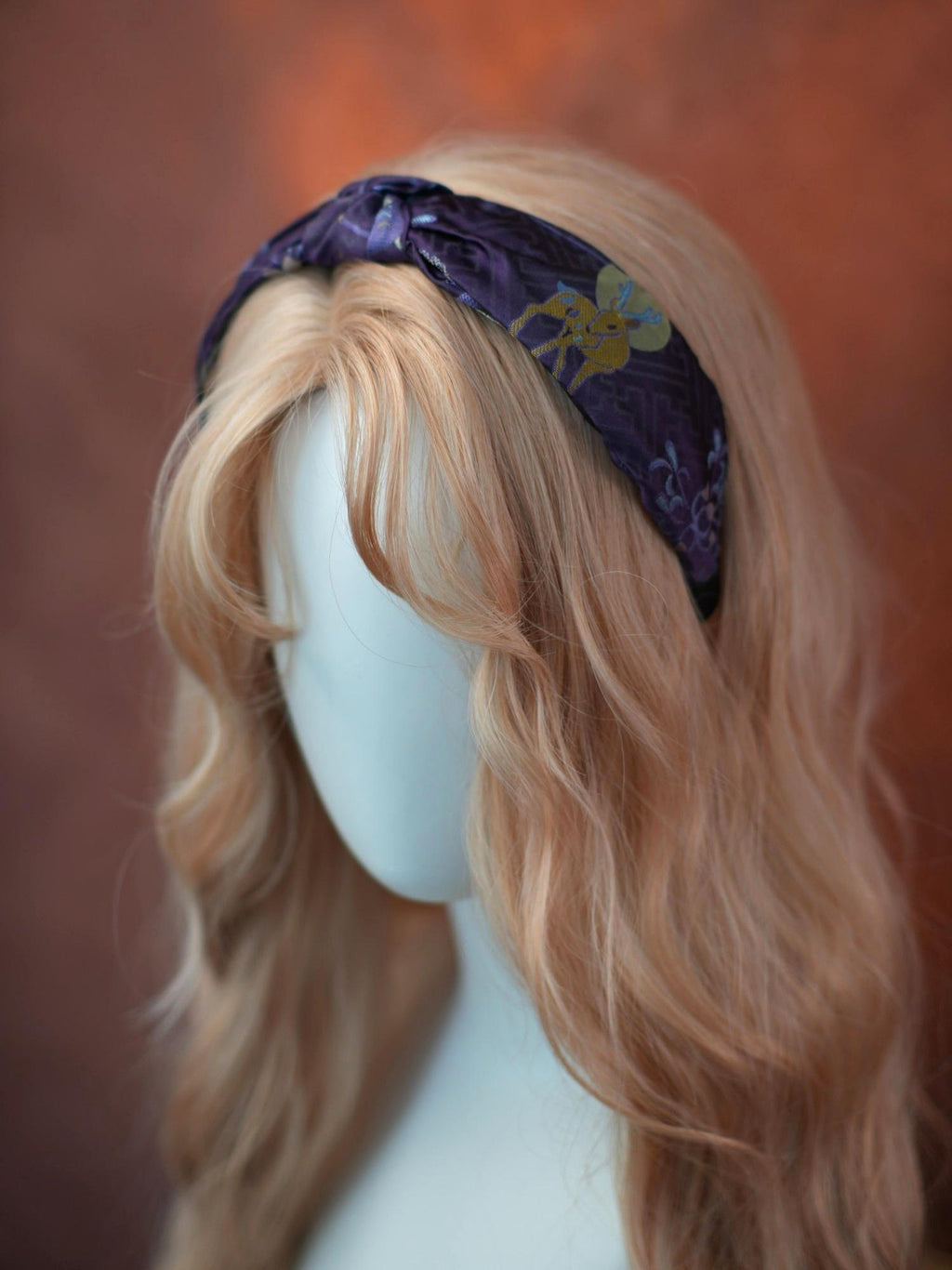 Handwoven Song Brocade—Double-Layered Hair Hoops