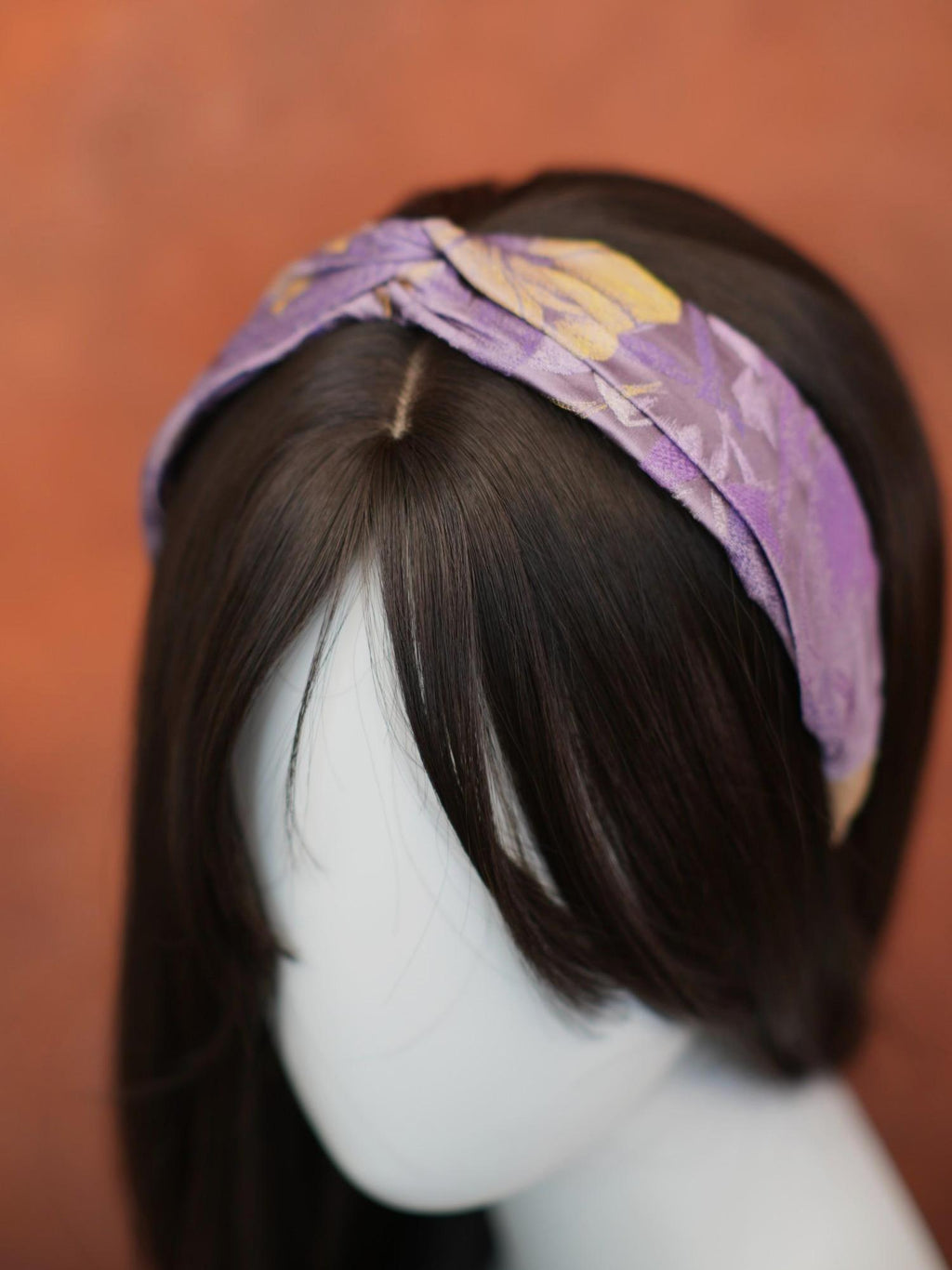 Handwoven Song Brocade—Double-Layered Hair Hoops