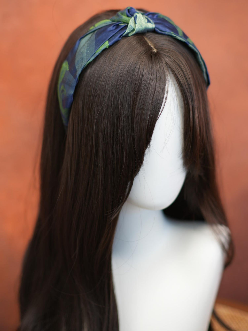 Handwoven Song Brocade—Double-Layered Hair Hoops