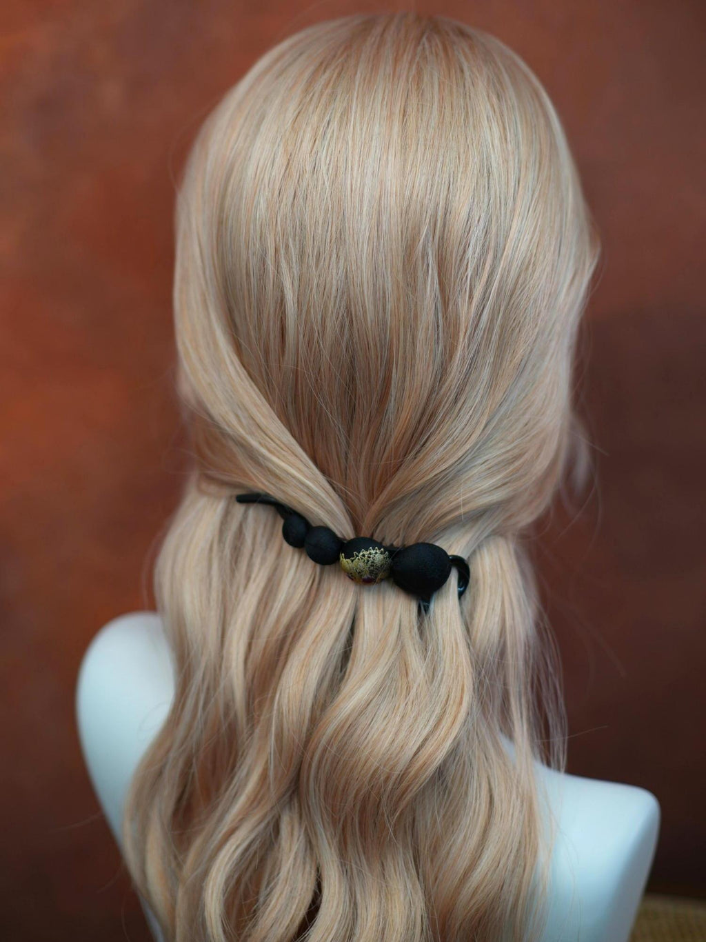 Handwoven Song Brocade—Twist Hair Clips