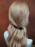 Handwoven Song Brocade—Twist Hair Clips