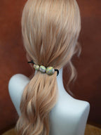 Handwoven Song Brocade—Twist Hair Clips