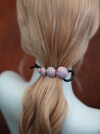 Handwoven Song Brocade—Twist Hair Clips