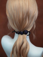 Handwoven Song Brocade—Twist Hair Clips