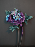 Handmade Ronghua—Purple Chrysanthemum