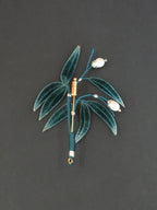 HandmadeRonghua—Pearl Bamboo Brooch
