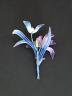 HandmadeRonghua—Elegant Orchid Brooch