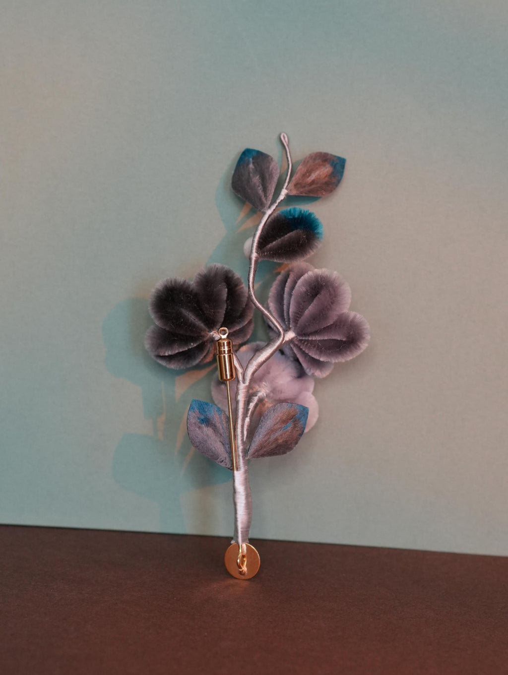HandmadeRonghua—Cute Orchid Brooch