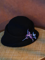 HandmadeRonghua—Elegant Orchid Brooch