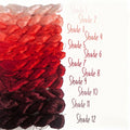 Ronghua making tools—400m Untwisted Unsplit Mulberry Silk Thread(scarlet）