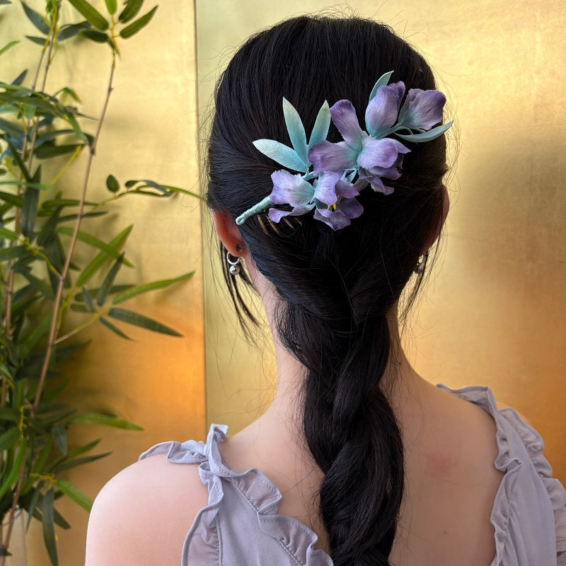 HandmadeRonghua—Purple Iris