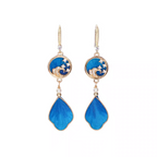 HandmadeRonghua—Wave earrings