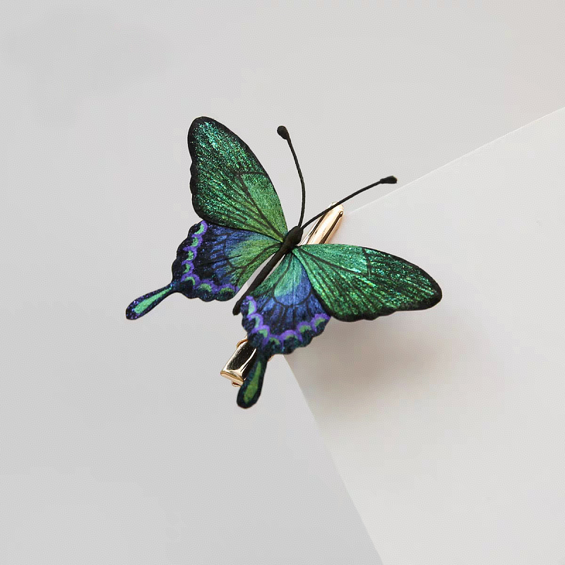 HandmadeRonghua—Green Butterfly